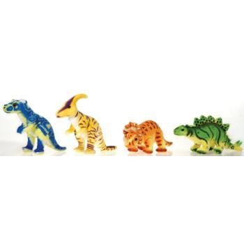 Fiesta Toys 11.5" 4 Assorted Bean Bag Dinosaurs Case Pack 36