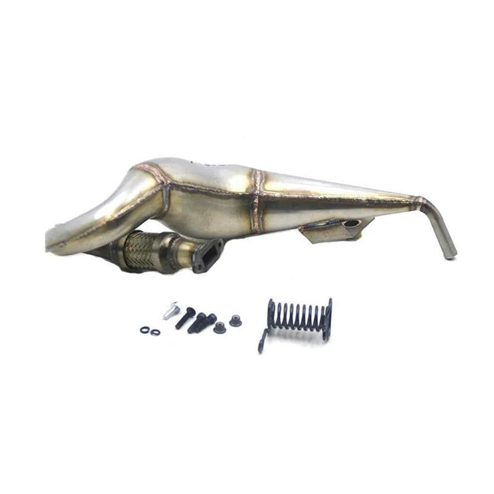 Exhaust Pipe Set Fit for 1/5 Losi 5ive T ROFUN ROVAN LT KingmotorX2 Toys Games Parts