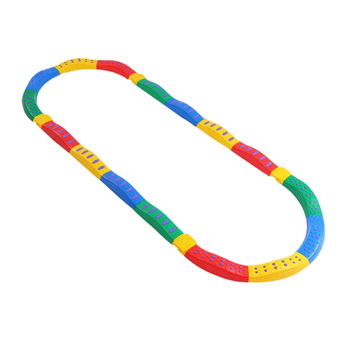 4 Pieces Kids Balance Beam Stepping Stone Obstacle Course Toy with Material and Non Slip Design for Physically Active Children Suitable for, 20 Pieces