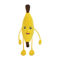 Banana Plush Toy Hugging Plush Toy with Sound Sofa Ornaments Room Decoration Stuffed Pillow Cartoon Plush Doll for Holiday, 70cm