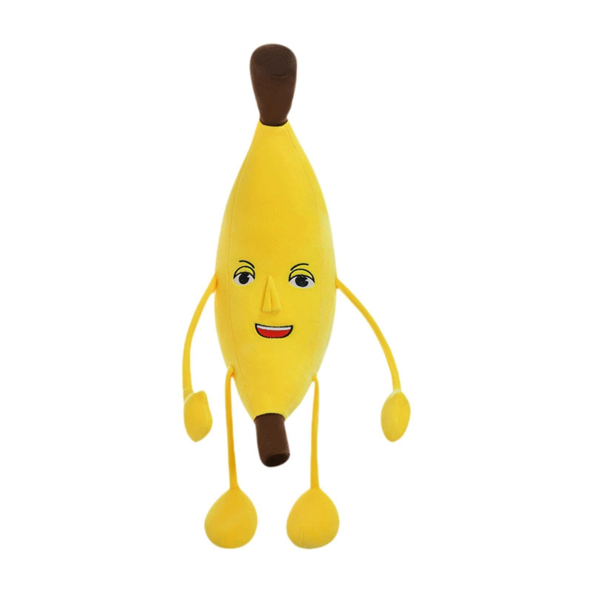 Banana Plush Toy Hugging Plush Toy with Sound Sofa Ornaments Room Decoration Stuffed Pillow Cartoon Plush Doll for Holiday, 70cm