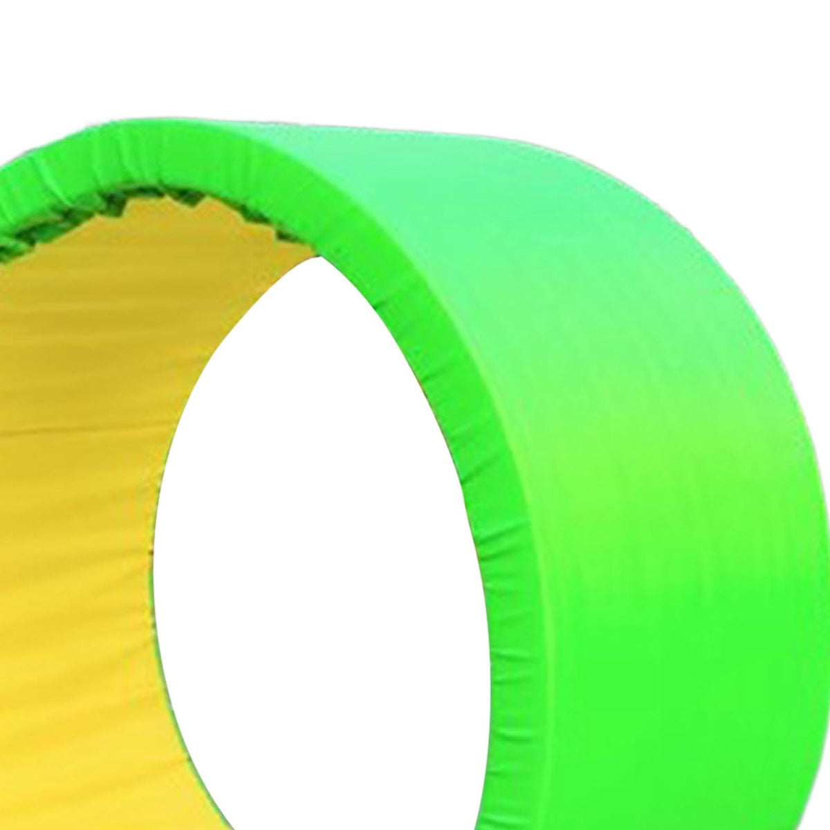 Crawling Circle Rolling Wheel Children's Crawling Toy Sensory Training Equipment Sports Prop Cloth Material Suitable for Parent Child Outdoor Entertai, Green