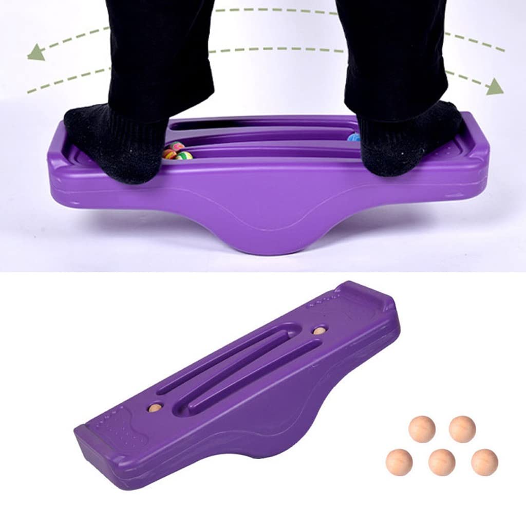 Balance Seesaw Training Equipment Kindergarten Interaction Game Outdoor Sport Toy Board(Gray)