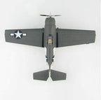 CMO Military Fighter Alloy Die Cast Model, 1/48 Scale Grumman F4F-4 Wildcat Fighter USAF Model, Adult Toys and Decorations, 7.1Inch X 9.4Inch