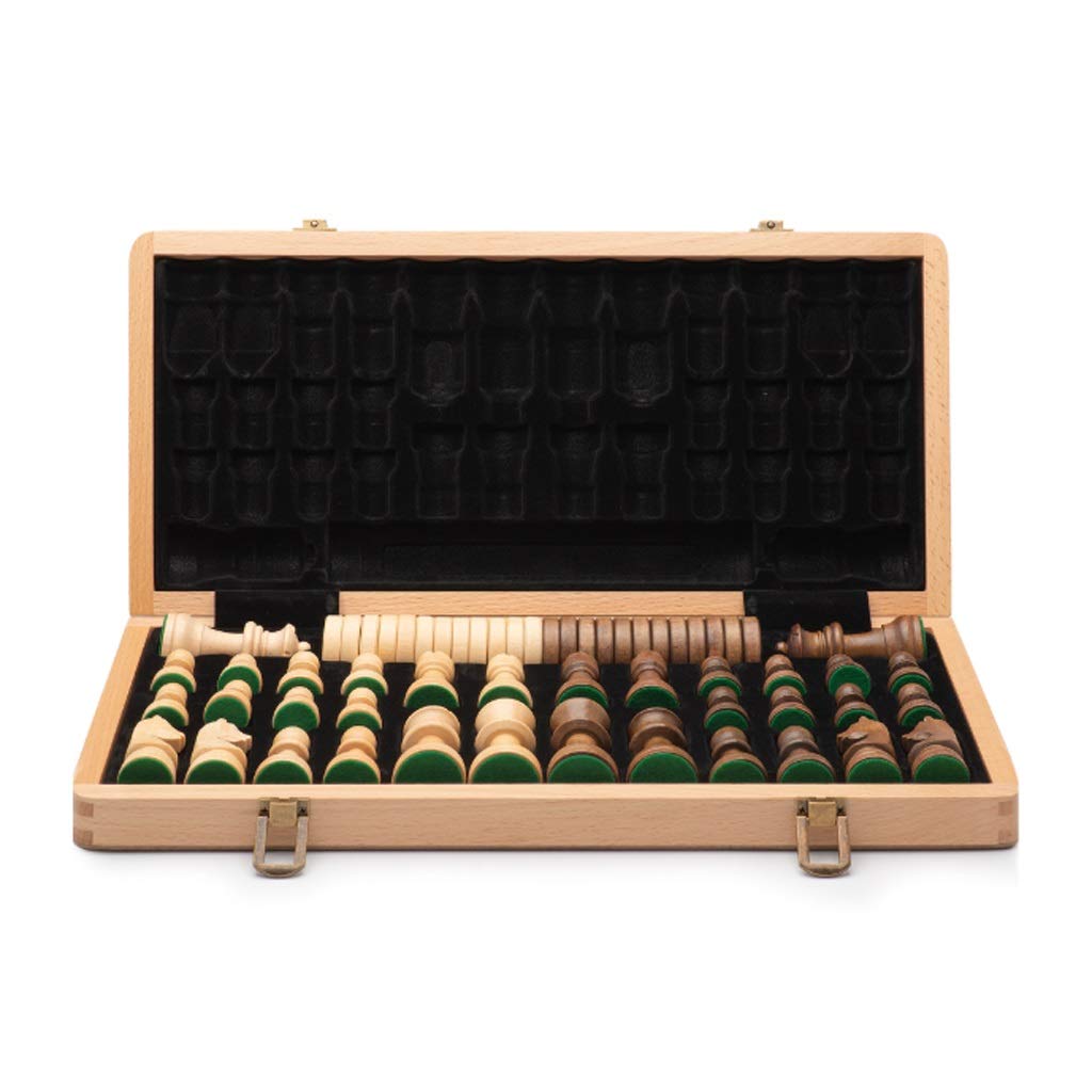 Children's Wooden Chess Adult Portable Travel Chess Set Puzzle Interactive Toy Friends Holiday Best Gifts Chess Set