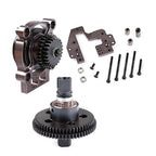 Alloy 24T 63T and 29T 58T 2 Speed Transmission Gear Set Fit for 1/5 Scale ROFUN ROVAN F5 MCD XS5 RR5 Rc Car Toy Game Parts No Plug
