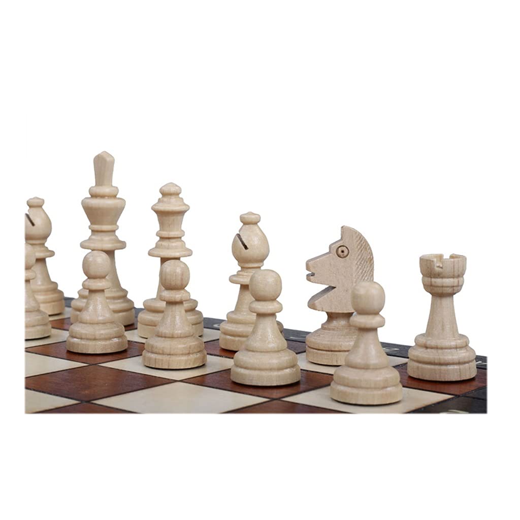 Folding Magnetic Chess Board International Chess Set with Storage Game Toy Set for Travel Party Game Gift Decoration