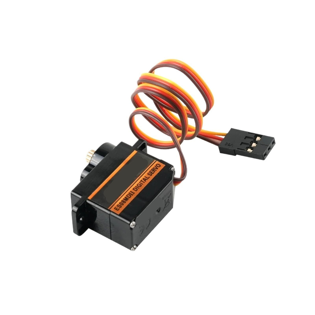 ES08MD II 12g Mini Digital Servo - Metal Gear High Torque (4.8-6V) for RC Car/Plane/Robot & STEM Toys(4 PCS)