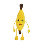 Banana Plush Toy Hugging Plush Toy with Sound Sofa Ornaments Room Decoration Stuffed Pillow Cartoon Plush Doll for Holiday, 70cm