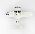 CMO Military Fighter Alloy Die Cast Model, 1/48 Scale Grumman F4F-4 Wildcat Fighter USAF Model, Adult Toys and Decorations, 7.1Inch X 9.4Inch