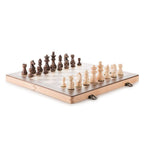Children's Wooden Chess Adult Portable Travel Chess Set Puzzle Interactive Toy Friends Holiday Best Gifts Chess Set