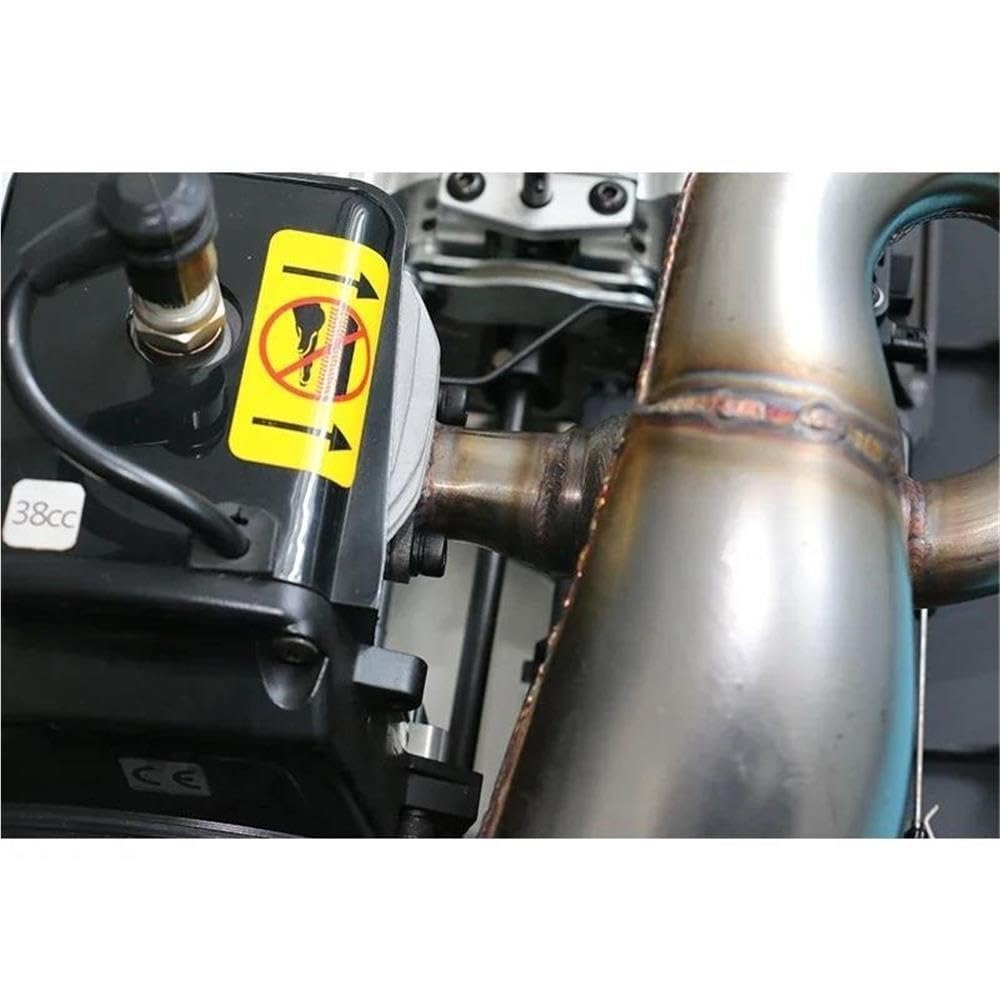 Exhaust Pipe Set Fit for 1/5 Losi 5ive T ROFUN ROVAN LT KingmotorX2 Toys Games Parts