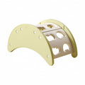 Gralara Compact ClimbingArch | Moon-Shaped, Climber, Indoor, Toy, for Nursery, Kids, Yelloe