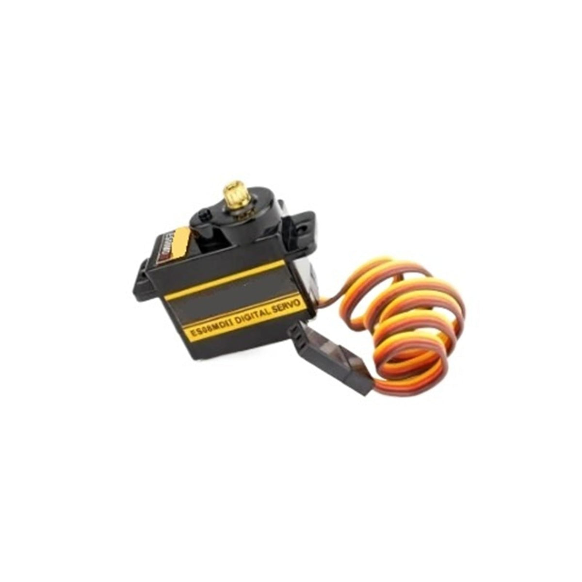ES08MD II 12g Mini Digital Servo - Metal Gear High Torque (4.8-6V) for RC Car/Plane/Robot & STEM Toys(4 PCS)