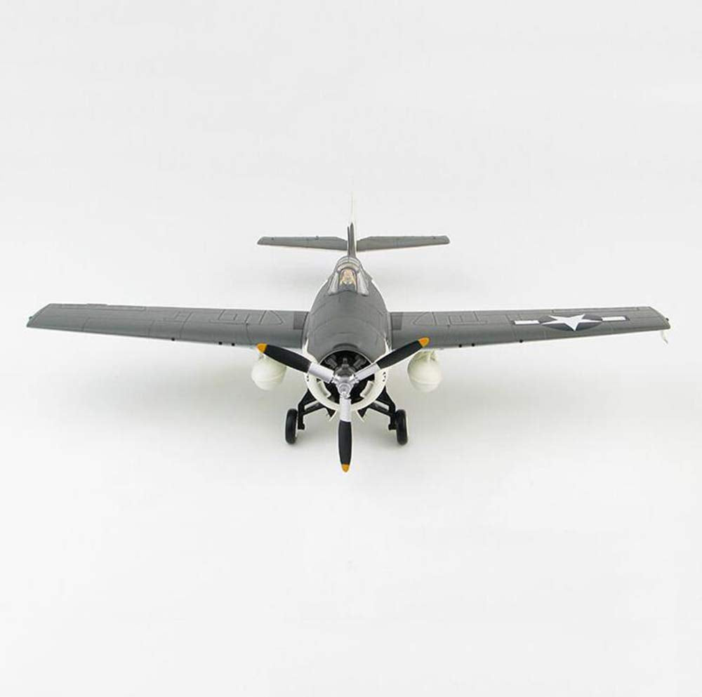 CMO Military Fighter Alloy Die Cast Model, 1/48 Scale Grumman F4F-4 Wildcat Fighter USAF Model, Adult Toys and Decorations, 7.1Inch X 9.4Inch