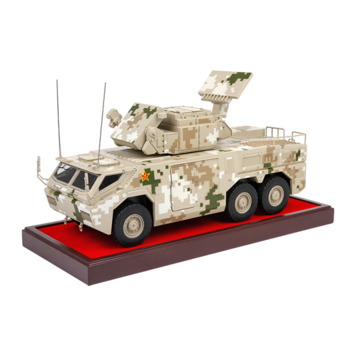 Armored Vehicle Car Model DIY Simulation Transport Truck Battle Vehicle Toy Miniature Hours of Entertainment Suitable for Children Boys