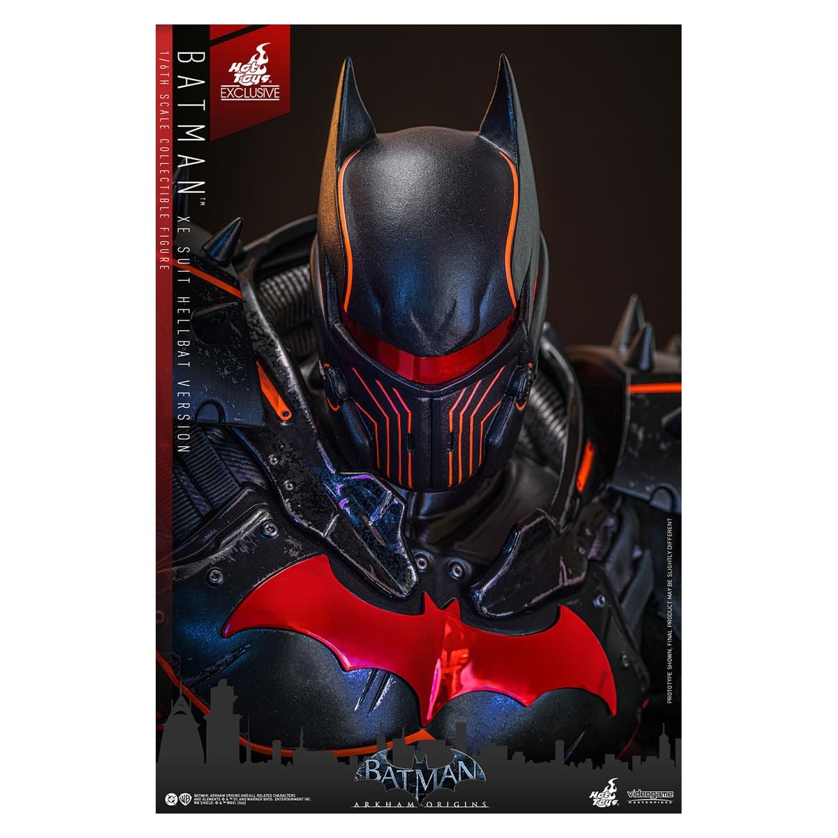 Batman XE Hellbat Suit Video Game Masterpiece 1/6 Scale Hot Toys Figure