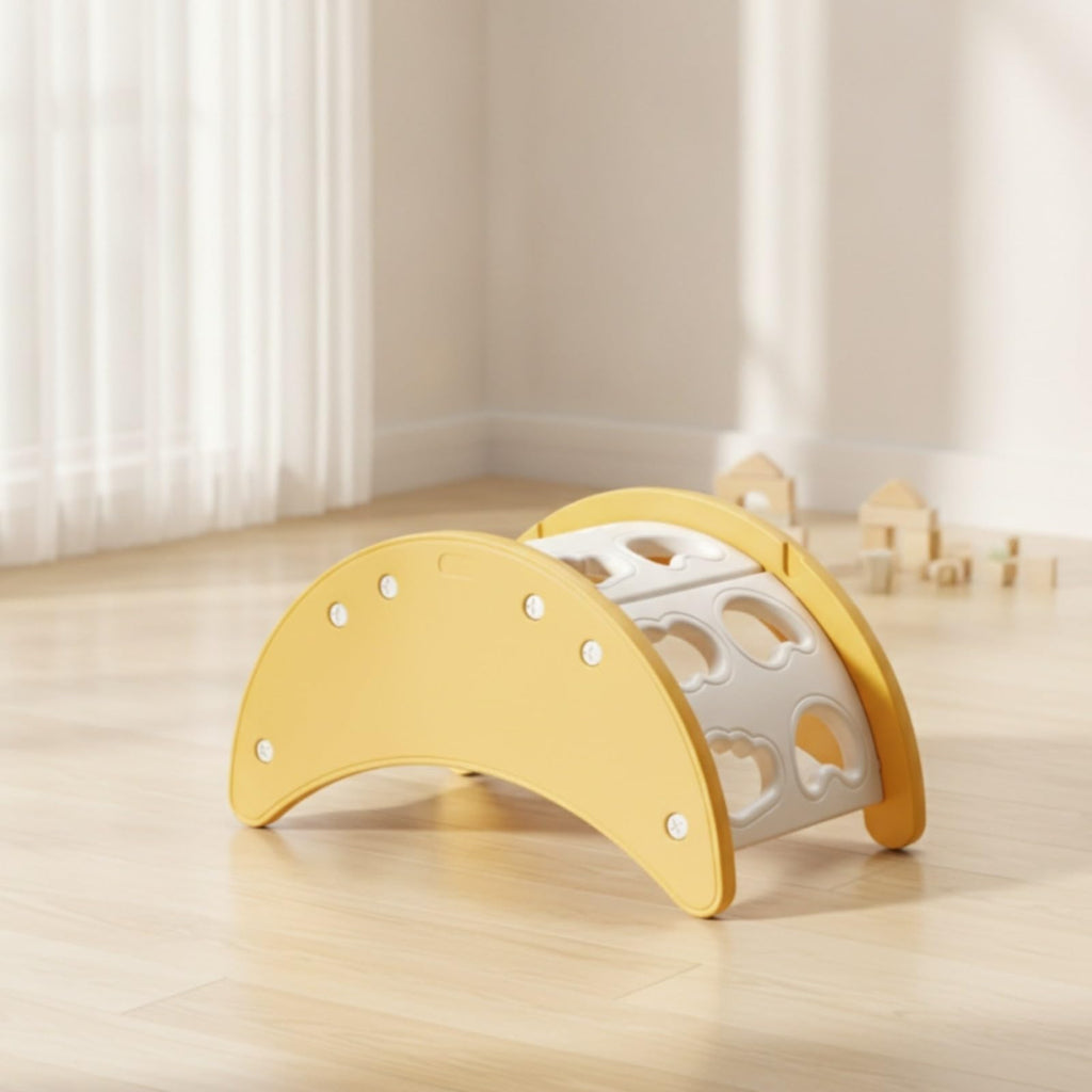 Almencla Freestanding Climbing Arch | ClimbingClimbing Arch, Child-Friendly, Toy, for Playroom, Kids, White