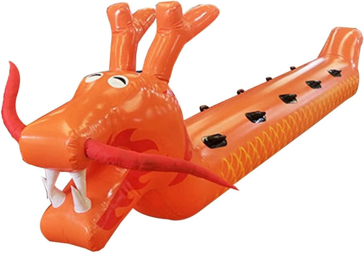 Inflatable Sports Games - Large Team Cooperation Toys for Fun Competitions(6 Seats)