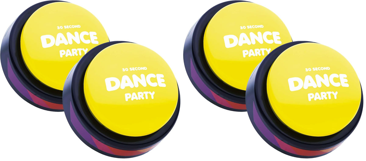 Button - Light & Sound Toy for Kids & Adults - 8 Pack