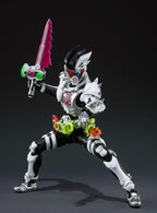 Bandai Tamashii Nations S.H. Figuarts Kamen Rider Genm Action Gamer Level X-0"Kamen Rider Ex-Aid Action Figure