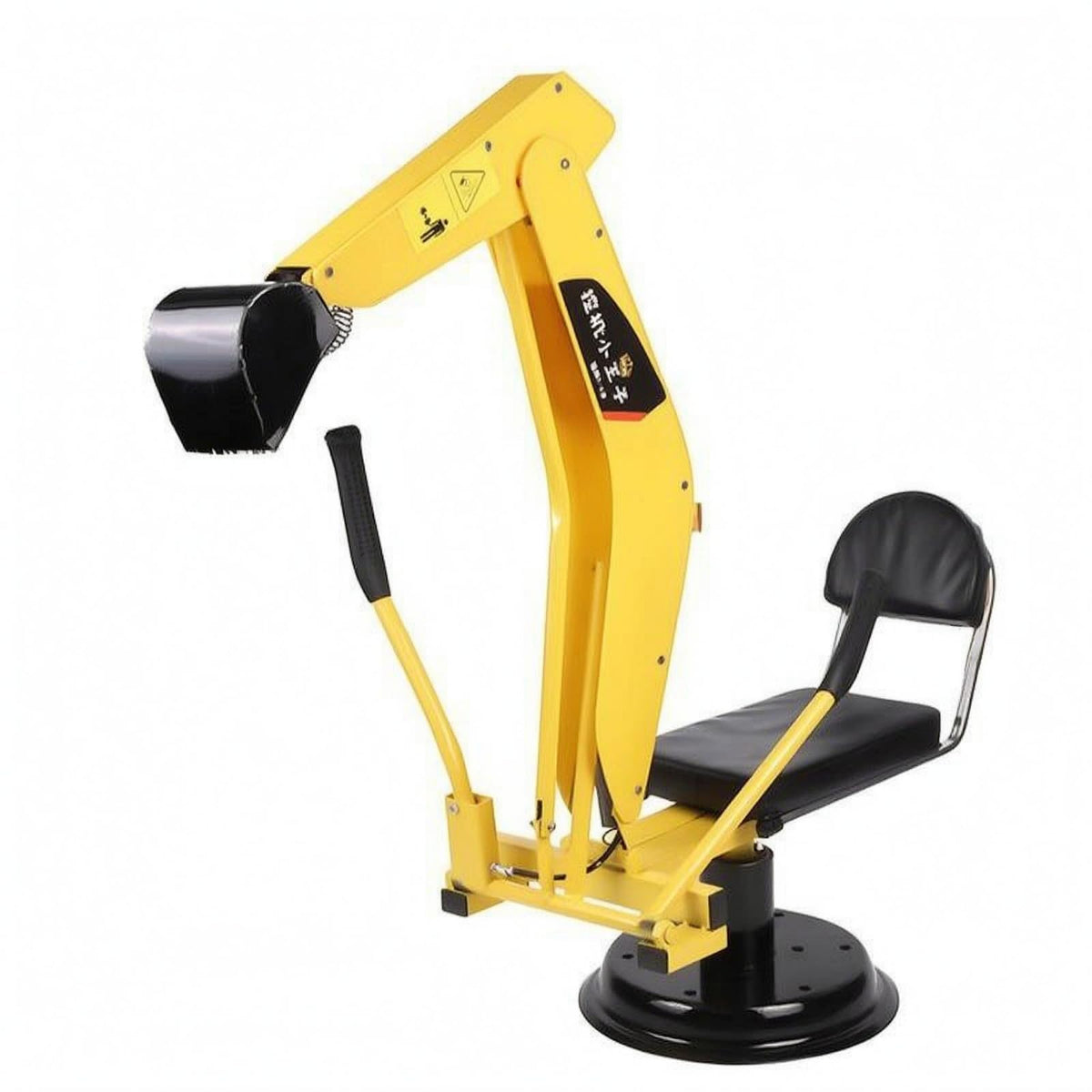 Children Sand Pedal Digger Construction Toy 360-Degree Rotation Metal Realistic Arm Suitable for Sandbox Play Imaginative Games