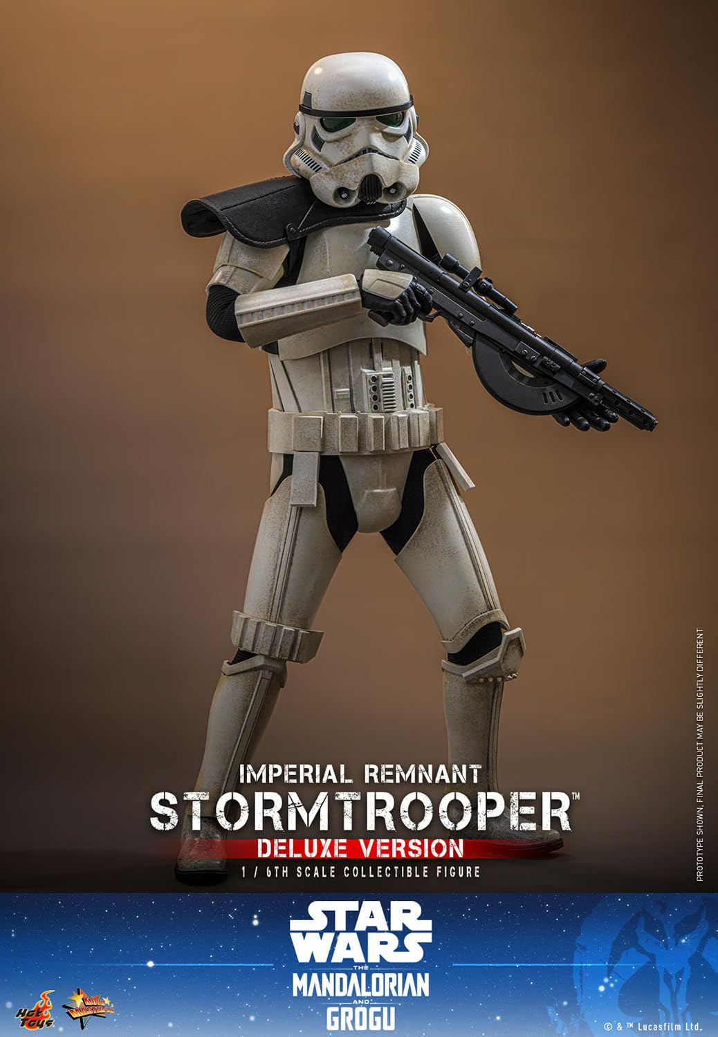 Hot Toys Star Wars: The Mandalorian & Grogu Imperial Remnant Stormtrooper (Deluxe Version) 1/6 Scale 12" Collectible Figure