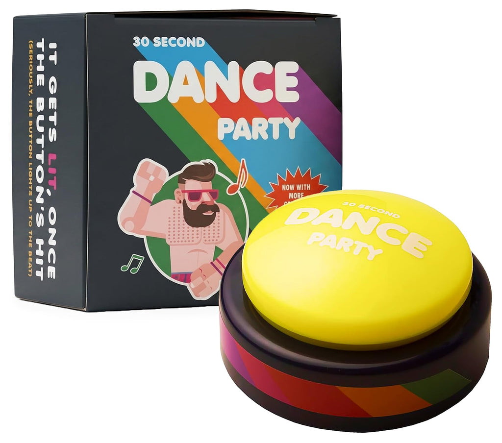 Button - Light & Sound Toy for Kids & Adults - 8 Pack