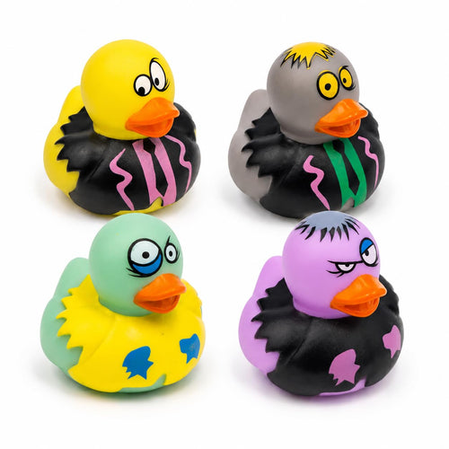 400 Pack Halloween Zombie Rubber Duck Toy Duckies for Kids, Bath, Birthday Baby Showers Summer Beach and Pool Activity, 2 Inches