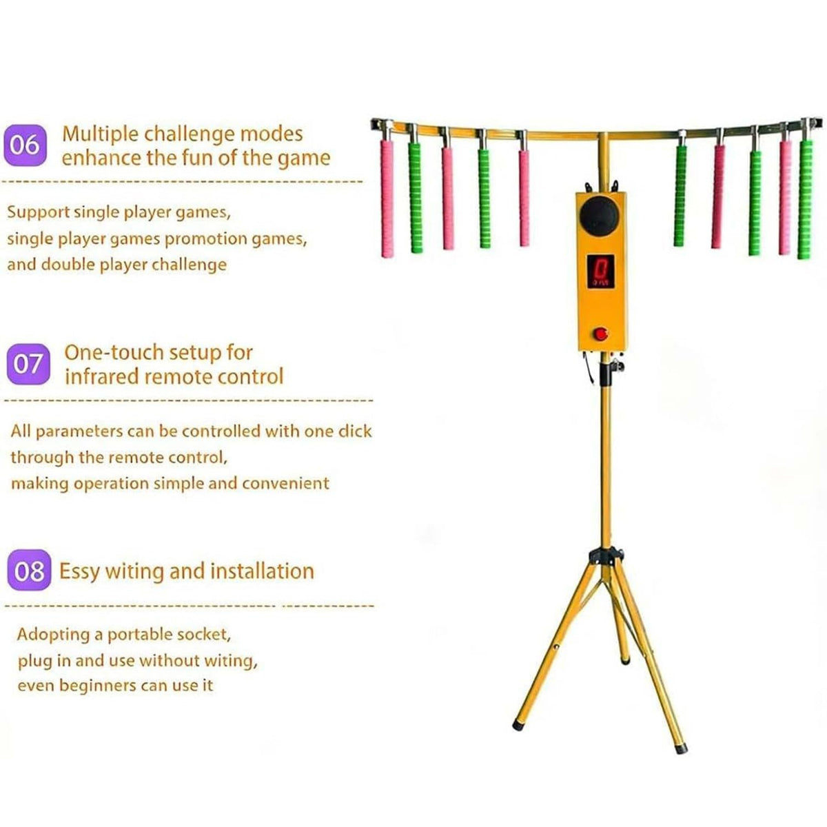 Hand Eye Coordination Catching Stick Game