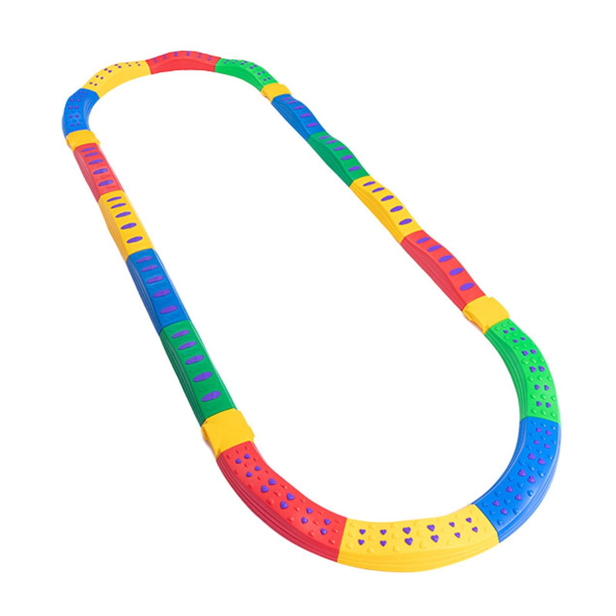 4 Pieces Kids Balance Beam Stepping Stone Obstacle Course Toy with Material and Non Slip Design for Physically Active Children Suitable for, 20 Pieces