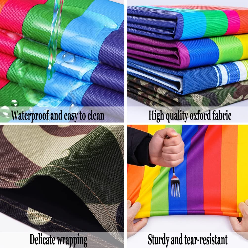 2 PCS Colorful Oxford Cloth Game Running Mat，Kids Crawler Racing Toy for Kindergarten School Teamwork Group Learning Activity Games (Size : Adult-20M)