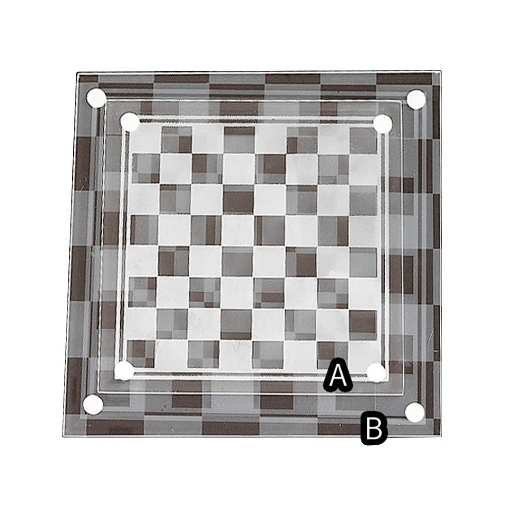 Handcrafted Chess Pieces - Portable Travel Sets - Bonus Glass Checkers Pieces - Educational Board Game Toy with 4 Damping Pads 3 Siz
