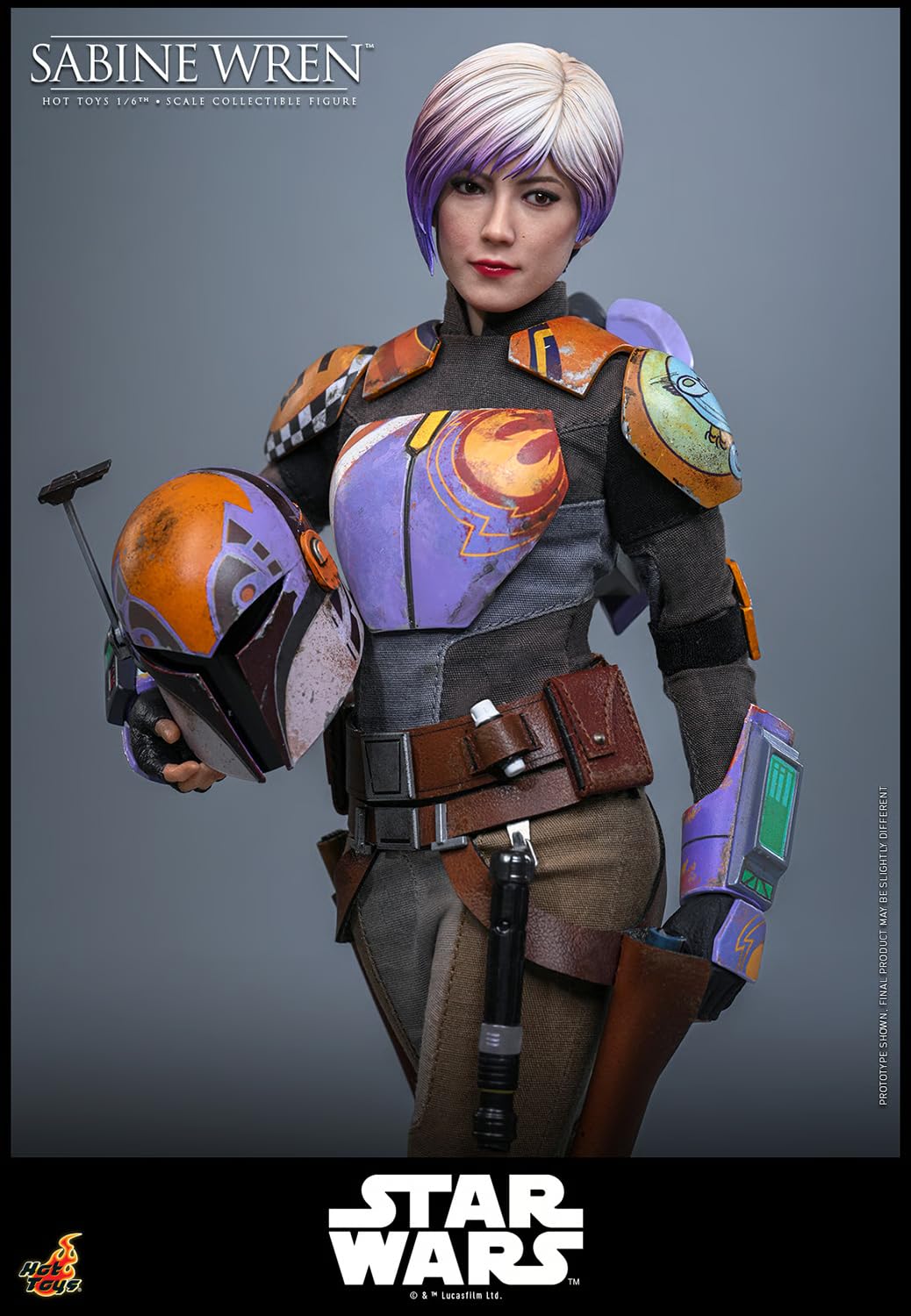 Hot Toys Star Wars: Rebels Sabine Wren 1/6 Scale 12" Collectible Figure