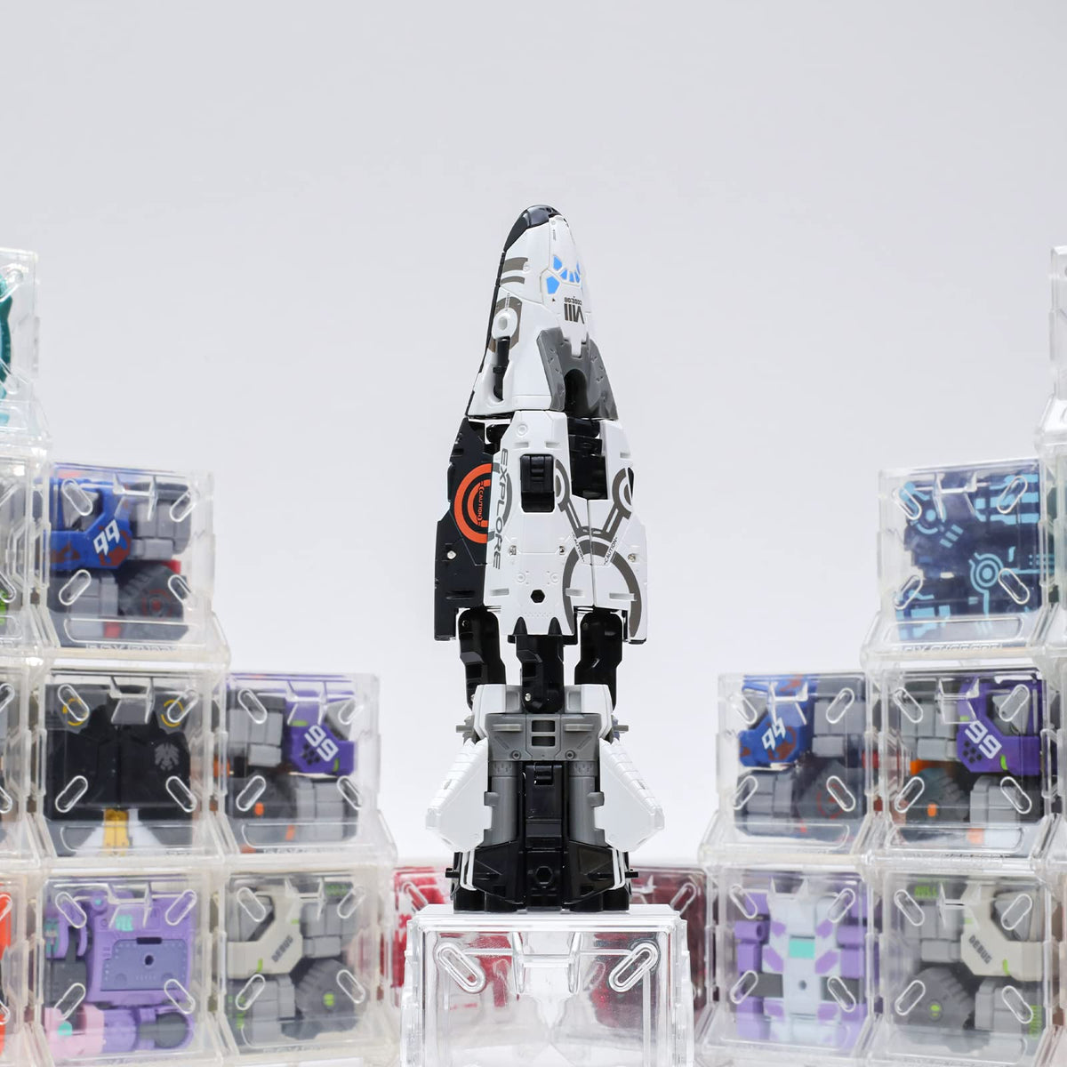 52TOYS MEGABOX MB-25 ENDYMION Deformation Toys Action Figure, Converting Toys in Mecha and Cube, Perfect Birthday Party Gift for Teens and Adults