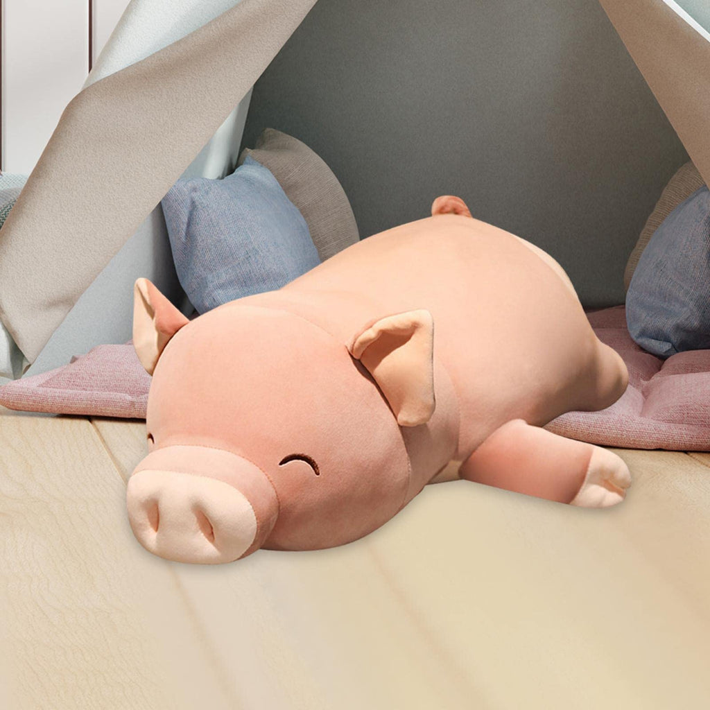 Almencla Cute Plush Animals Toy Stuffed Animals Toy Sleeping Pillow Throw Pillow Doll for Sofa Chair Decor Birthday Gift, 100cm