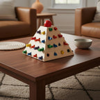 DYNWAVE Children Balance Game Wooden Pyramid Balance Game Toy Stacking Game Puzzle Game Strategy Game with Concentration and Problem Solving Support Suitable