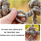 Climbing Net, Indoor Gym, Rope Cargo Playground Hammock Tree House Toys(2 * 4m(6.6 * 12.12ft))