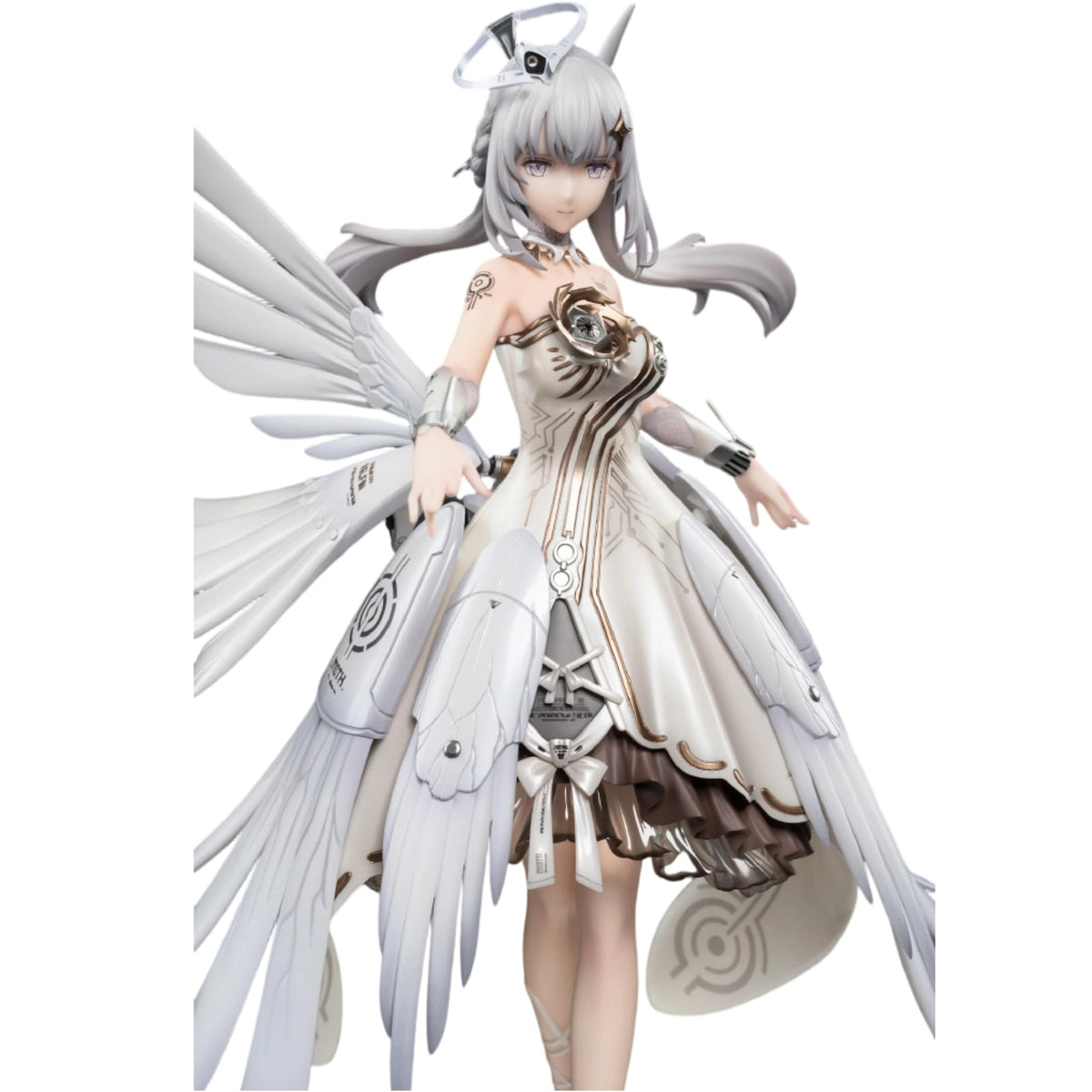APEX Arctech Punishing Gray Raven Liv Solaeter 1/7 270mm Action Figure Highly Articulated Collectible Game Character Statue, Premium PVC Model Display Base,Desktop Decoration and Gift