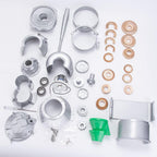 1/20 Turbofan Engine Model Kit, 100+pcs DIY Assembly PT6A Aircraft Engine Model Science Physical Experiment Toy - Build Your Own