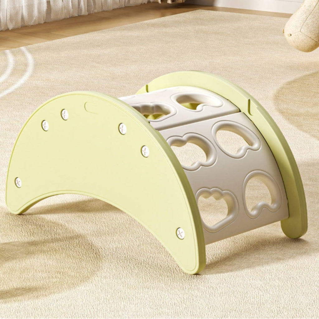 Almencla Freestanding Climbing Arch | ClimbingClimbing Arch, Child-Friendly, Toy, for Playroom, Kids, White