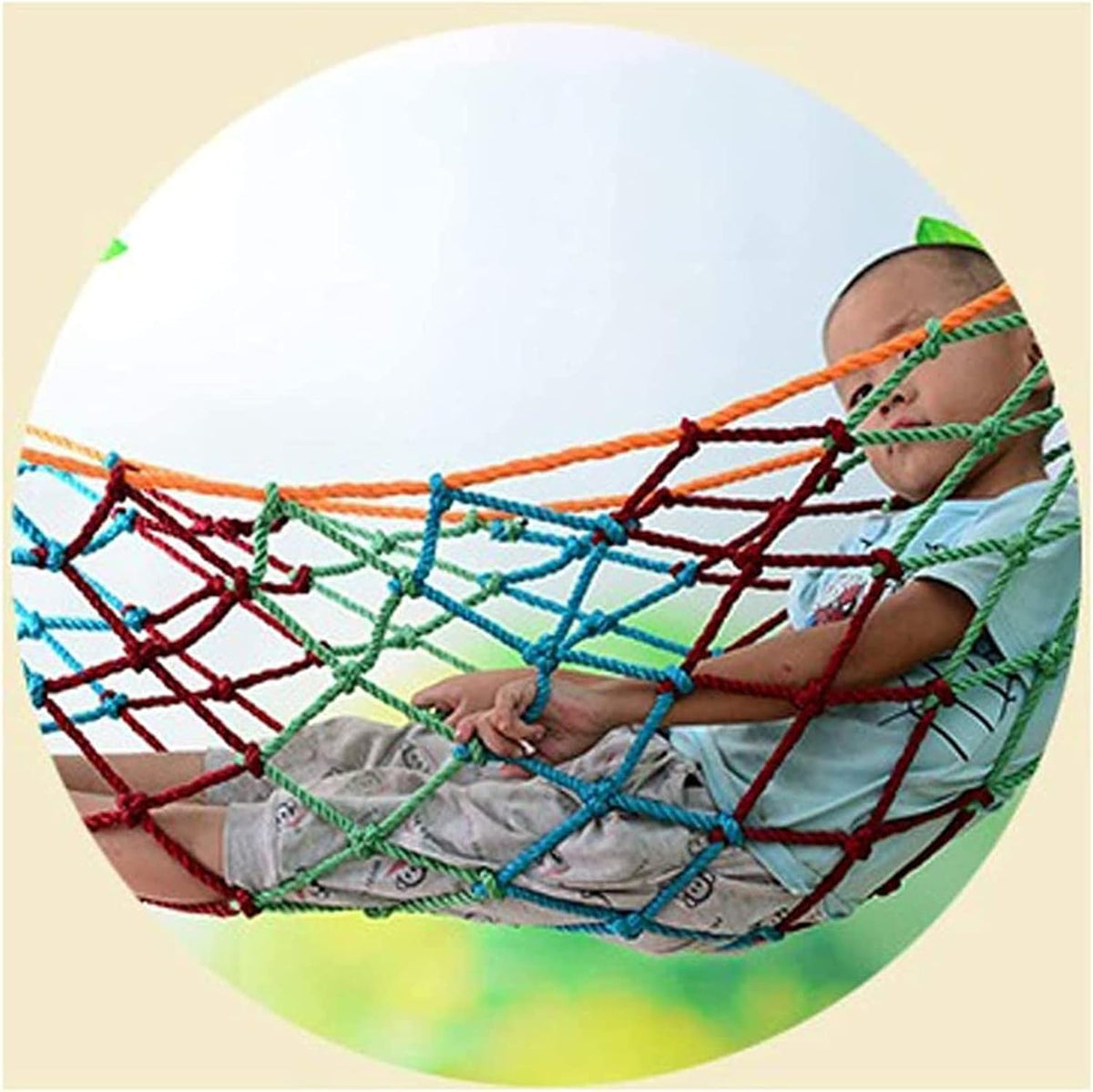 Climbing Net Cargo Decorative Mesh Fence Rope Ladder for Toddler Outdoor Toys(3 * 5m)