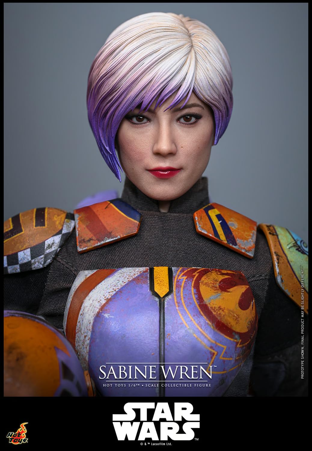 Hot Toys Star Wars: Rebels Sabine Wren 1/6 Scale 12" Collectible Figure