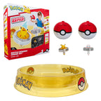 Bandai Pokémon - Arena Pack + 2 Spinners Included - Pokémon Arena + 2 Pokémon Launchers + 2 Pikachu and Mew Spinning Tops - Multiplayer Pokémon Combat Game - Children's Toy 4 Years and +