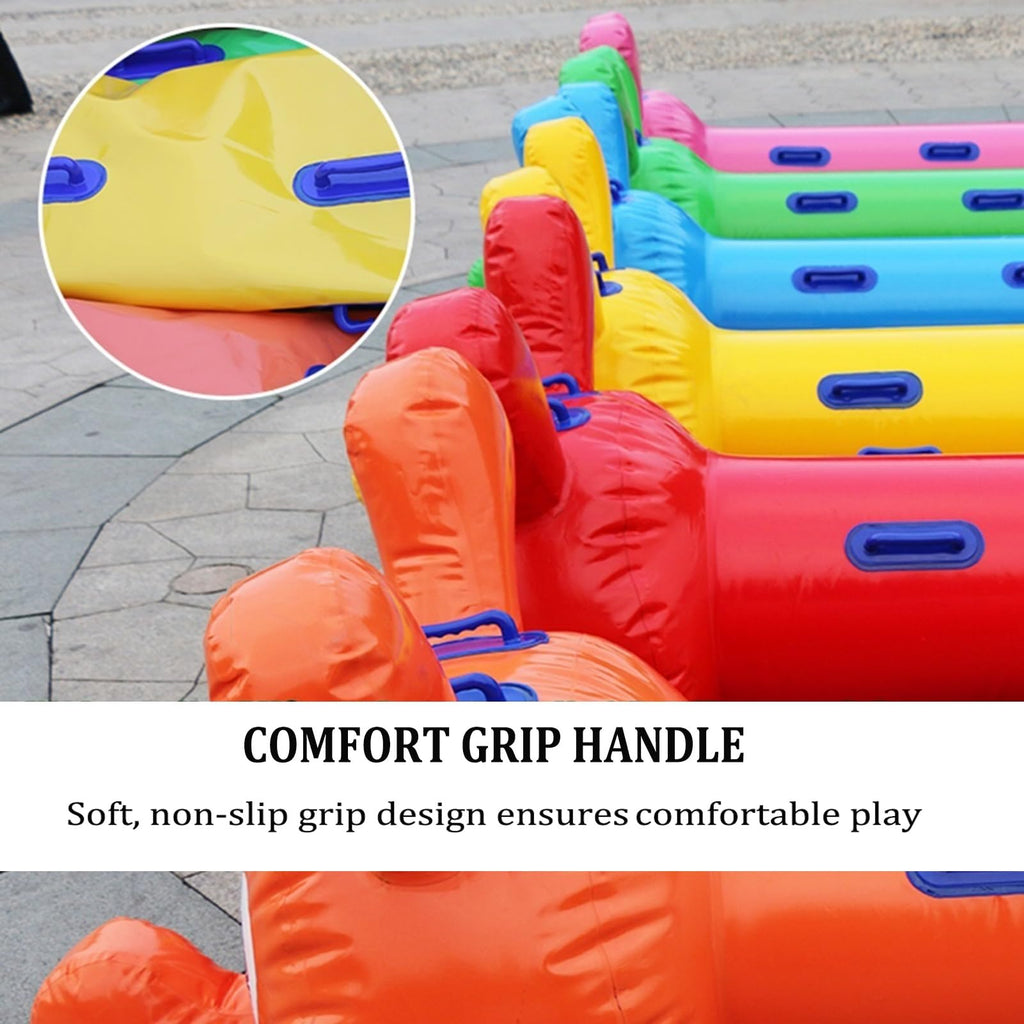 2pcs Team Building Games with Air Pump, Adults Carnival Outdoor Activities Field Day Games and Exercise Toy Promote Teamwork