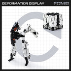 52TOYS MEGABOX MB-25 ENDYMION Deformation Toys Action Figure, Converting Toys in Mecha and Cube, Perfect Birthday Party Gift for Teens and Adults