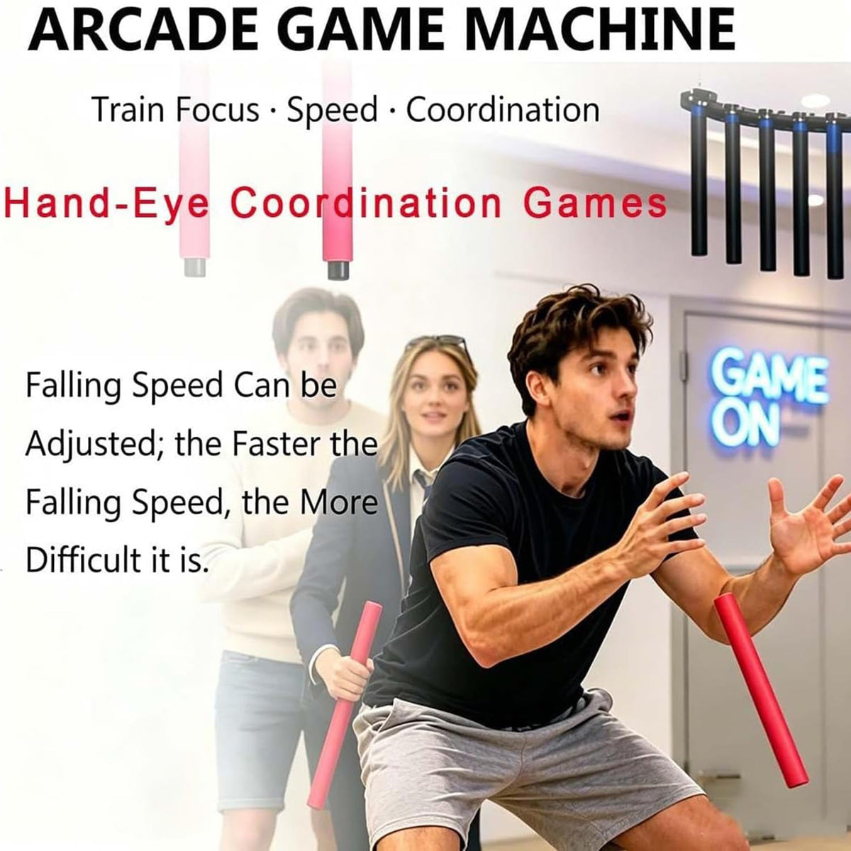 Hand Eye Coordination Catching Stick Game