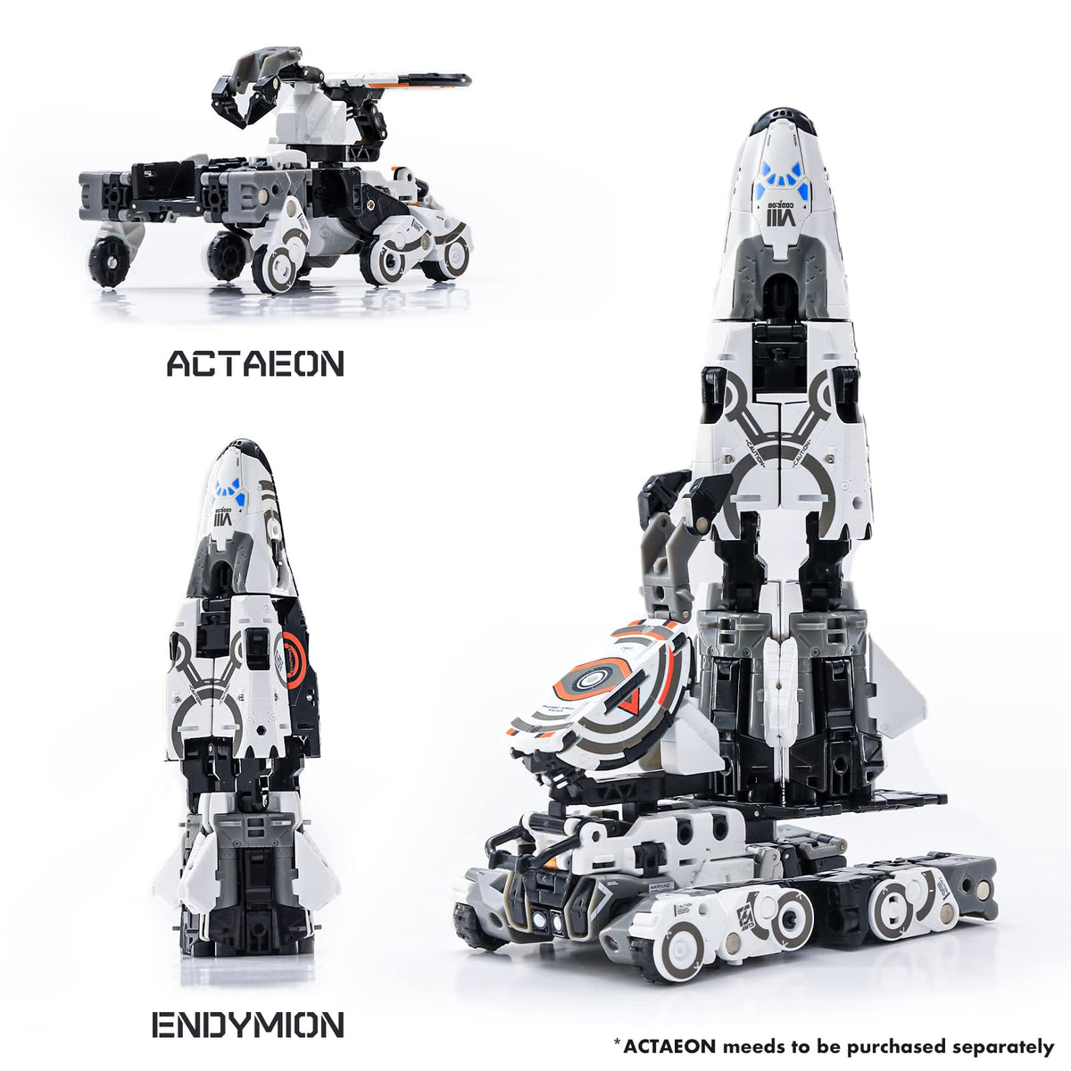 52TOYS MEGABOX MB-25 ENDYMION Deformation Toys Action Figure, Converting Toys in Mecha and Cube, Perfect Birthday Party Gift for Teens and Adults