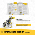 Engino: Discovering STEM - Robotics: Mini ERP 2.0-8 Robot Models, Toy Brick Building Set, Motorized, Snap-Fit, Coding-Programing Experiments, Kid 9+