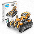 Engino Coding Lab: ERP Mini Robotics, Programmable STEM Robot for Kids Ages 9+, Coding Project, Gift for Boys & Girls, STEM Learning Toy with 2 Sensors, 2 Motors & Programming Software